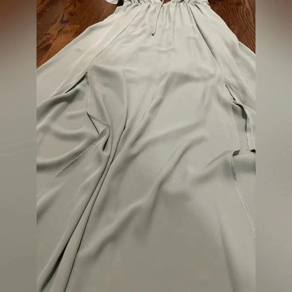 Show Me Your MuMu Faye Flutter Maxi Dress, Silver Sage, Small. - Picture 4 of 4